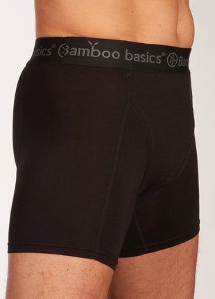 Bamboo Basics short 3 pack knitted boxershorts black / navy / blue heren RICO-011 Bamboo Basics boxer lot de 3 knitted boxershorts black / navy / blue hommes
