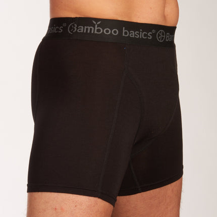 Bamboo Basics short 3 pack knitted boxershorts black / navy / blue heren RICO-011 Bamboo Basics boxer lot de 3 knitted boxershorts black / navy / blue hommes
