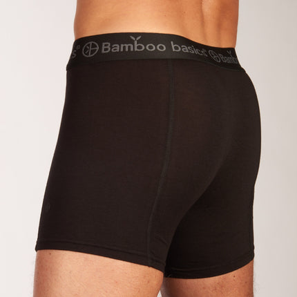 Bamboo Basics short 3 pack knitted boxershorts black / navy / blue heren RICO-011 Bamboo Basics boxer lot de 3 knitted boxershorts black / navy / blue hommes
