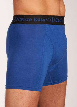 Bamboo Basics short 3 pack knitted boxershorts black / navy / blue heren RICO-011 Bamboo Basics boxer lot de 3 knitted boxershorts black / navy / blue hommes
