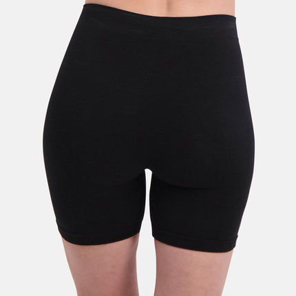 Bamboo Basics short seamless knitted biker short black dames SUZE-001 Bamboo Basics shorty seamless knitted biker short black femmes