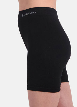 Bamboo Basics short seamless knitted biker short black dames SUZE-001 Bamboo Basics shorty seamless knitted biker short black femmes