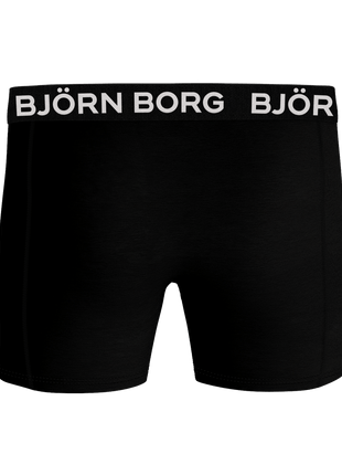 Björn Borg short 3 pack bamboo cotton blend boxer black heren