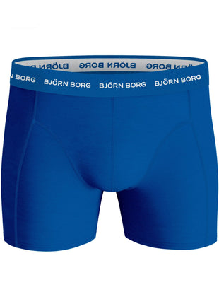 Björn Borg short 3 pack cotton stretch boxer navy blue / dark blue / blue heren 10004232-MP003 Björn Borg boxer lot de 3 cotton stretch boxer navy blue / dark blue / blue hommes
