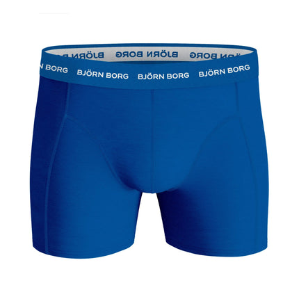 Björn Borg short 3 pack cotton stretch boxer navy blue / dark blue / blue heren 10004232-MP003 Björn Borg boxer lot de 3 cotton stretch boxer navy blue / dark blue / blue hommes
