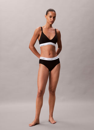 Calvin Klein bh topje modern cotton lightly lined triangle maternity bra black dames