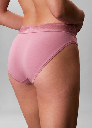 Calvin Klein slip icon cotton modal bikini briefs soft mauve femmes