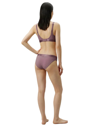 Calvin Klein bh topje icon cotton modal lift bralette soft mauve dames