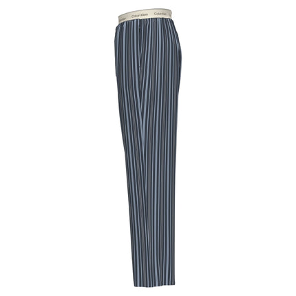 Calvin Klein pyjamabroek cotton poplin sleep pant majorca stripe speakeasy heren LV00NM2944-NJ2 Calvin Klein pantalon de pyjama cotton poplin sleep pant majorca stripe speakeasy hommes