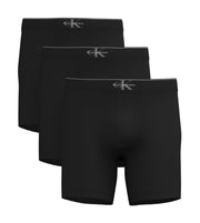 Calvin Klein boxer lot de 3 graphic monogram cotton stretch boxer briefs black hommes