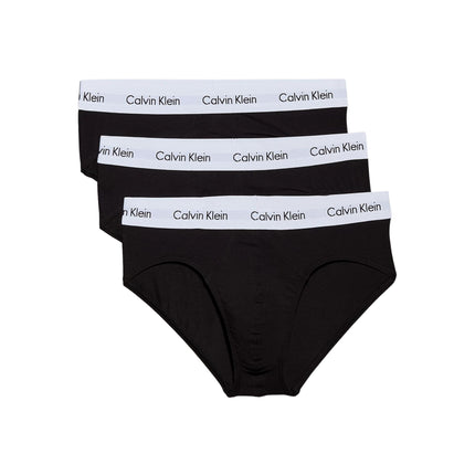 Calvin Klein slip 3 pack cotton stretch hip briefs black heren 0000U2661G-001 Calvin Klein slip 3 pack cotton stretch hip briefs black hommes