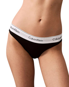 Calvin Klein slip icon cotton modal bikini briefs black dames 0000F3787E-001 Calvin Klein slip icon cotton modal bikini briefs black femmes