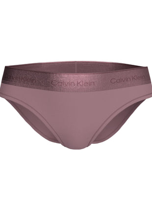 Calvin Klein slip icon cotton modal bikini briefs soft mauve dames LV00QF8827-41I Calvin Klein slip icon cotton modal bikini briefs soft mauve femmes