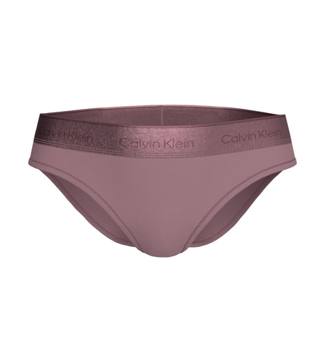 Calvin Klein slip icon cotton modal bikini briefs soft mauve dames LV00QF8827-41I Calvin Klein slip icon cotton modal bikini briefs soft mauve femmes