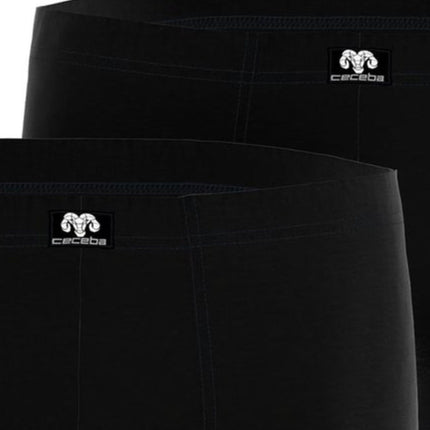 Ceceba short 2 pack konvex black heren 10171-6061-930 Ceceba boxer lot de 2 konvex black hommes
