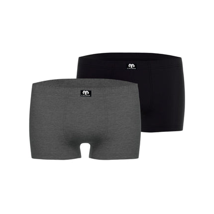 Ceceba short 2 pack konvex grey / black heren 10171-6061-861 Ceceba boxer lot de 2 konvex grey / black hommes
