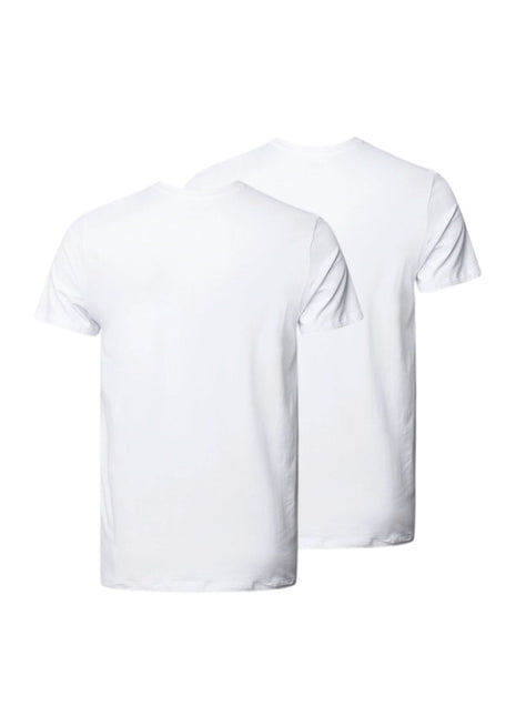 Ceceba t-shirt v-hals 2 pack konvex white heren 31064-6061-110 Ceceba t-shirt col v lot de 2 konvex white hommes
