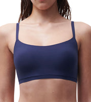 Chantelle brassière softstretch padded bralette marine blue femmes