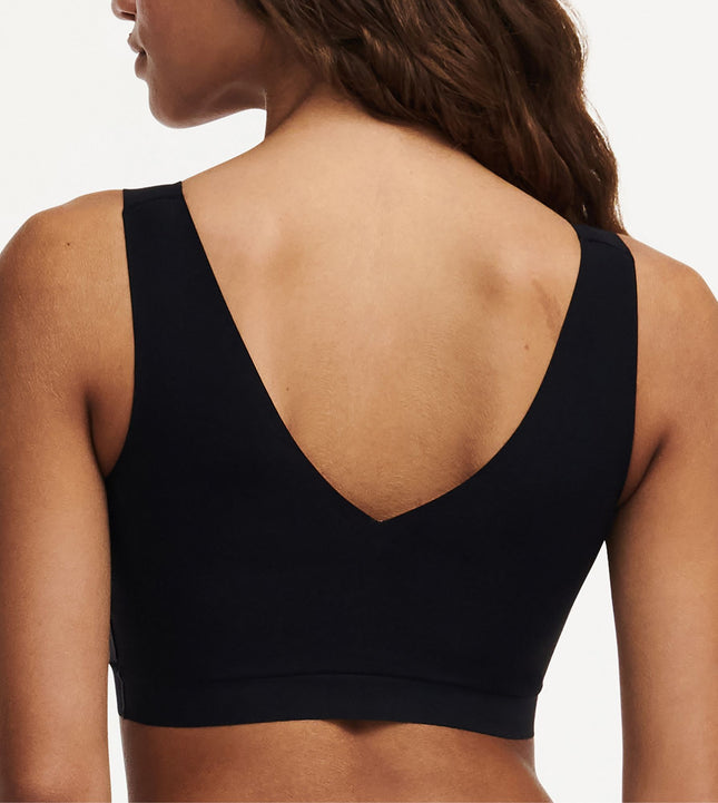 Chantelle bh topje softstretch padded top black dames C16A10-011 Chantelle brassière softstretch padded top black femmes