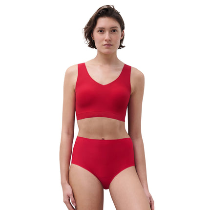 Chantelle bh topje softstretch padded top poppy red dames C16A10-0YU Chantelle brassière softstretch padded top poppy red femmes