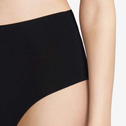 Chantelle slip softstretch high waist brief black dames C26470-011 Chantelle slip softstretch high waist brief black femmes