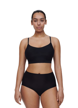 Chantelle slip softstretch high waist brief black dames C26470-011 Chantelle slip softstretch high waist brief black femmes