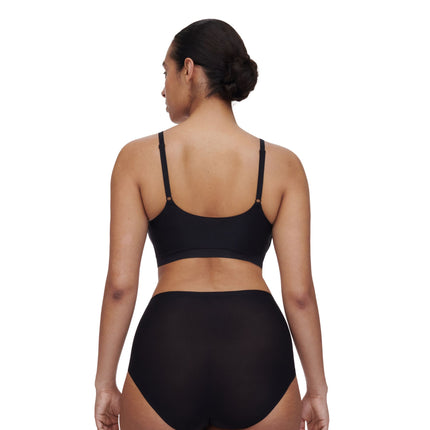 Chantelle slip softstretch high waist brief black dames C26470-011 Chantelle slip softstretch high waist brief black femmes