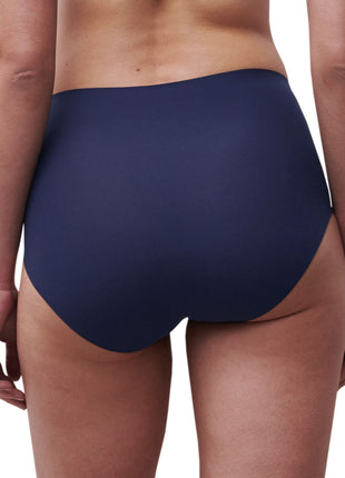 Chantelle slip softstretch high waist brief marine blue dames C26470-023 Chantelle slip softstretch high waist brief marine blue femmes