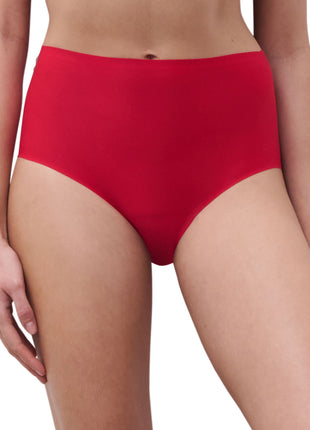 Chantelle slip softstretch high waist brief poppy red dames C26470-0YU Chantelle slip softstretch high waist brief poppy red femmes