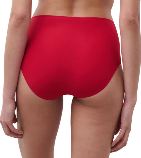 Chantelle slip softstretch high waist brief poppy red dames C26470-0YU Chantelle slip softstretch high waist brief poppy red femmes