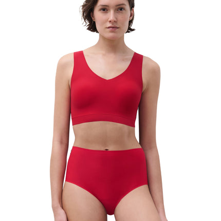 Chantelle slip softstretch high waist brief poppy red dames C26470-0YU Chantelle slip softstretch high waist brief poppy red femmes
