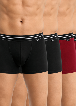 Dim short 4 pack black and red ECODIM heren