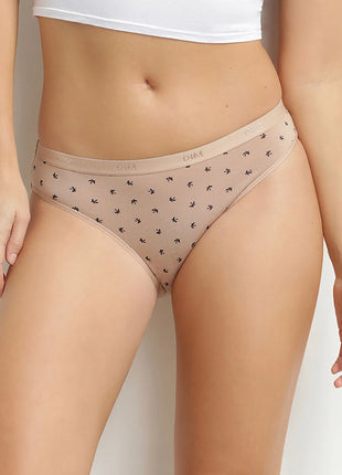 Dim slip 3 pack les pockets cotton stretch sous les palmiers dames