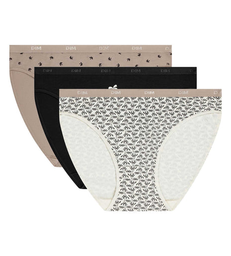 Dim briefs 3 pack les pockets cotton stretch sous les palmiers women