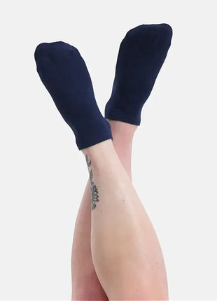 Bamboo Basics soquettes 3 paires knitted sneaker socks marine unisex