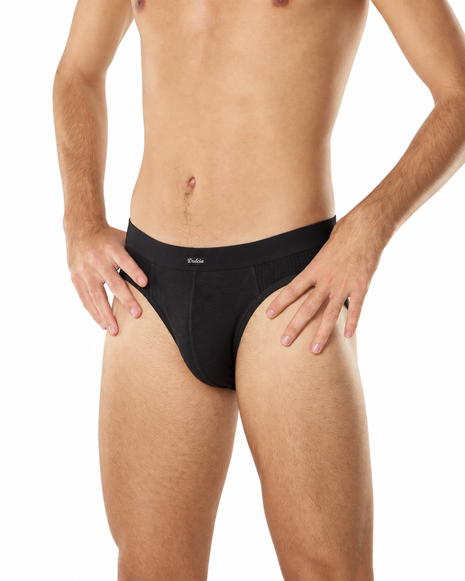Dulcia slip lot de 3 basic cotton mini blanc hommes