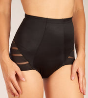 Dim slip highwaist sculptante diam's control high waist panty black femmes