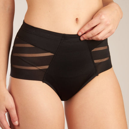 Dim corrigerende maxi slip diam's control medium black dames D00IT-0HZ Dim slip maxi sculptante diam's control medium black femmes
