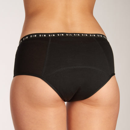 Dim menstruatie slip period panty protect high flow black dames D0AYB-0HZ Dim slip menstruel period panty protect high flow black femmes
