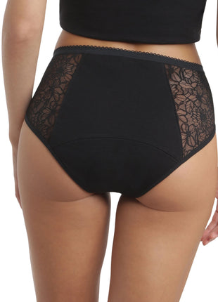 Dim menstruatie slip protect period pants lace high flow black dames D0D5Y-0HZ Dim slip menstruel protect period pants lace high flow black femmes
