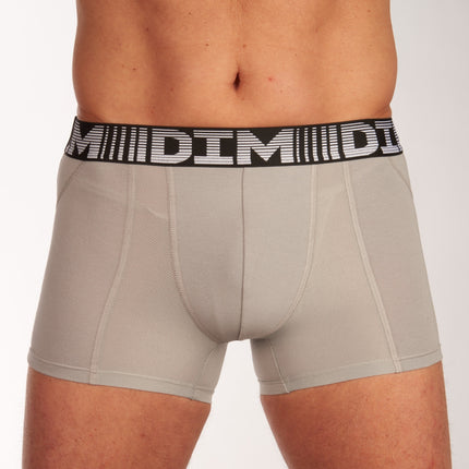 Dim short 2 pack 3d flex air boxers black / grey heren  D01N1-9LU Dim boxer lot de 2 3d flex air boxers black / grey hommes
