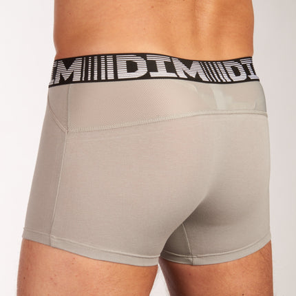 Dim short 2 pack 3d flex air boxers black / grey heren  D01N1-9LU Dim boxer lot de 2 3d flex air boxers black / grey hommes
