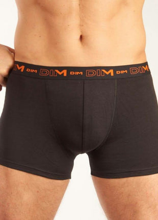 Dim short 3 pack cotton stretch boxer black / multi heren D6596-5HZ Dim boxer lot de 3 cotton stretch boxer black / multi hommes