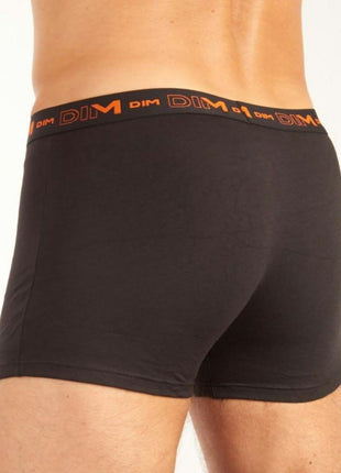 Dim short 3 pack cotton stretch boxer black / multi heren D6596-5HZ Dim boxer lot de 3 cotton stretch boxer black / multi hommes