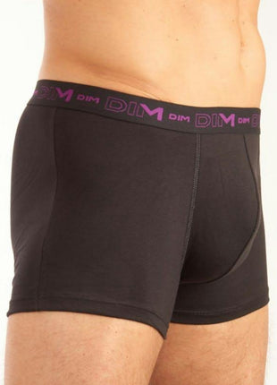 Dim short 3 pack cotton stretch boxer black / multi heren D6596-5HZ Dim boxer lot de 3 cotton stretch boxer black / multi hommes