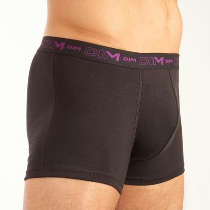 Dim short 3 pack cotton stretch boxer black / multi heren D6596-5HZ Dim boxer lot de 3 cotton stretch boxer black / multi hommes