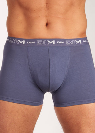 Dim short 3 pack cotton stretch boxer dark navy / blue / green heren D6596-95V Dim boxer 3 pack cotton stretch boxer dark navy / blue / green hommes
