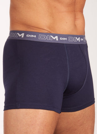 Dim short 3 pack cotton stretch boxer dark navy / blue / green heren D6596-95V Dim boxer 3 pack cotton stretch boxer dark navy / blue / green hommes
