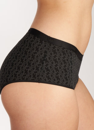 Dim short 3 pack les pockets cotton stretch boxer black / grey dames D4C20-DP6 Dim shorty lot de 3 les pockets cotton stretch boxer black / grey femmes