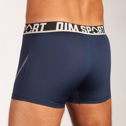 Dim short 3 pack microfibre boxer sport dark navy / blue / black heren D08EW-A9N Dim boxer lot de 3 microfibre boxer sport dark navy / blue / black hommes
